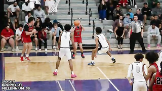 Arizona Commit Cameron Holmes & 5 Star Adan Diggs WAS ACTIVE ON SENIOR NIGHT | Millennium vs Brophy