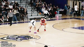 Arizona Commit Cameron Holmes & 5 Star Adan Diggs WAS ACTIVE ON SENIOR NIGHT | Millennium vs Brophy