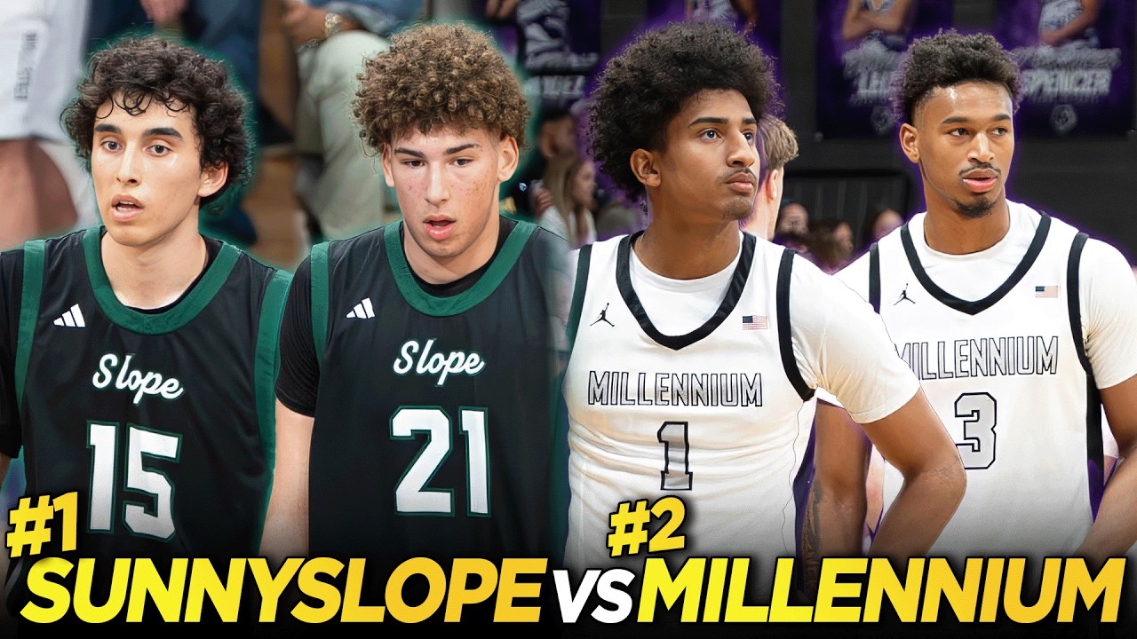 Arizona’s Top Teams REMATCH! Millennium vs Sunnyslope | High School Basketball Highlights