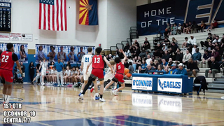 O'Connor vs Central ? Round 1 Playoff Battle | Arizona High School Basketball Full Highlights