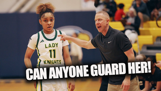 37 PIECE! #1 Recruit Kaleena “Special K” Smith TORCHES Defense | Ontario Christian Drops 110