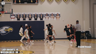 37 PIECE! #1 Recruit Kaleena “Special K” Smith TORCHES Defense | Ontario Christian Drops 110