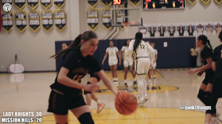 37 PIECE! #1 Recruit Kaleena “Special K” Smith TORCHES Defense | Ontario Christian Drops 110