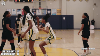 37 PIECE! #1 Recruit Kaleena “Special K” Smith TORCHES Defense | Ontario Christian Drops 110