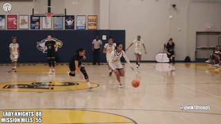 37 PIECE! #1 Recruit Kaleena “Special K” Smith TORCHES Defense | Ontario Christian Drops 110