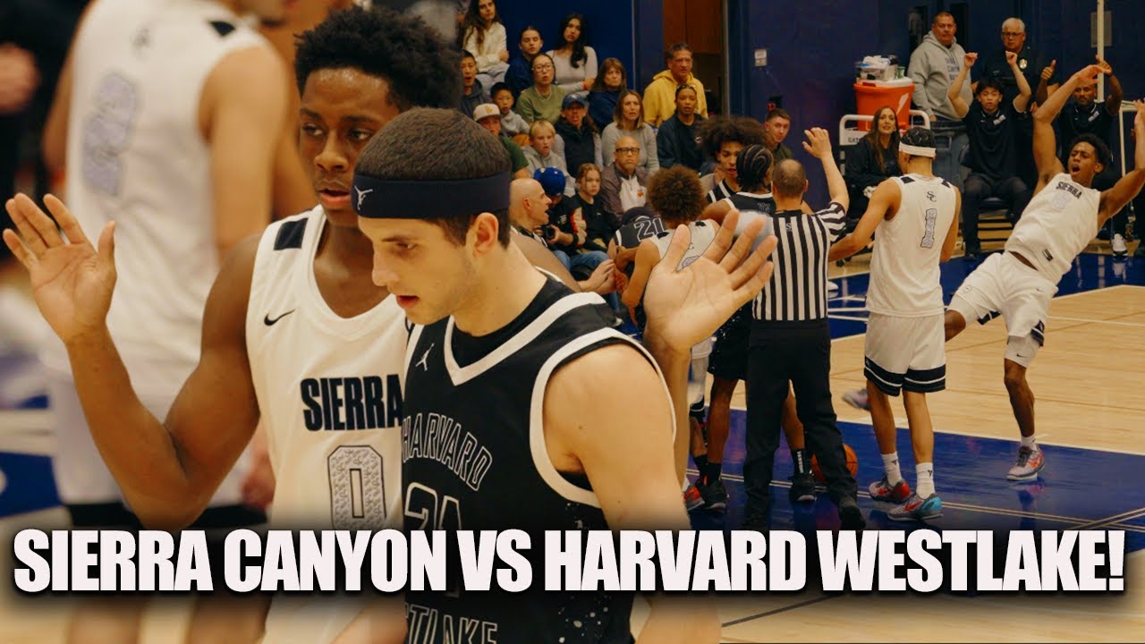 Brandon McCoy Jr. Took Over! 😱 Sierra Canyon vs Harvard-Westlake | Full Highlights