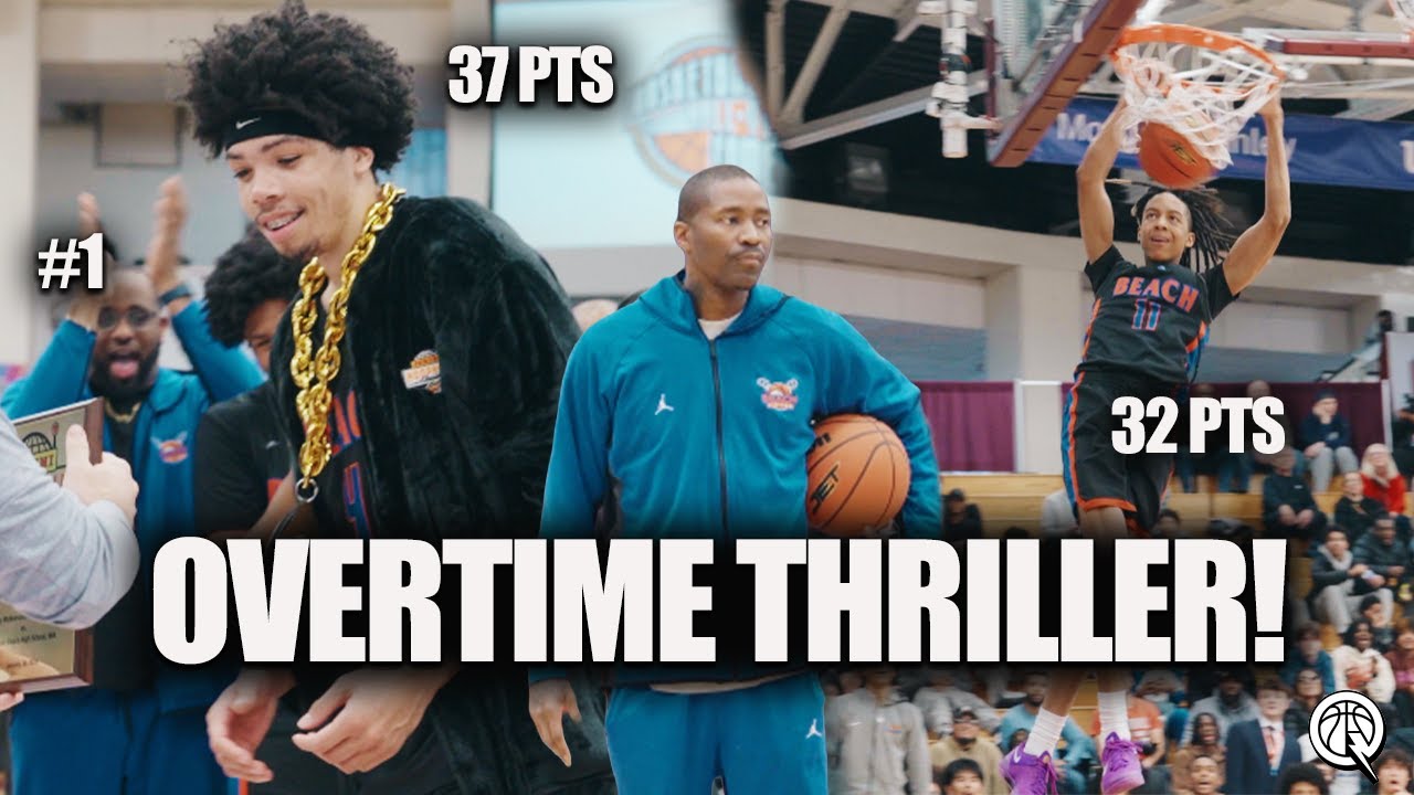 69-Point DUO TAKEOVER! Tyran Stokes & JJ Crawford Go Crazy vs Bishop McNamara | OT Thriller