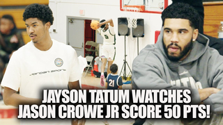 He Dropped 50 With Tatum Watching ? Jason Crowe Jr. Masterclass