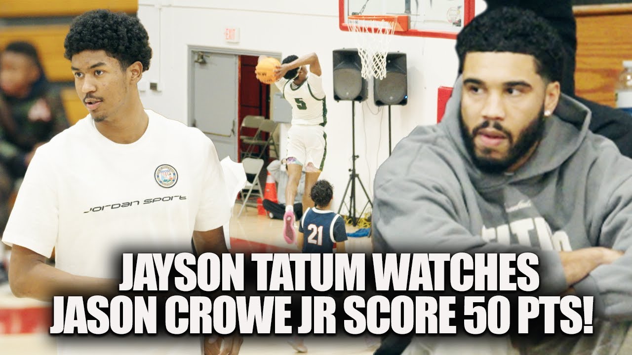He Dropped 50 With Tatum Watching 😱 Jason Crowe Jr. Masterclass