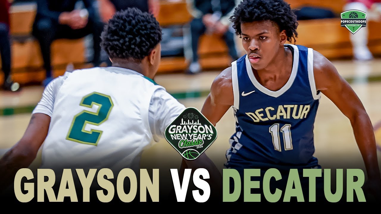 BUZZER-BEATER MADNESS! 😤 Decatur vs Grayson Ends in Wild Finish