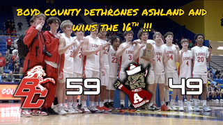 Ashland vs Boyd County 🔥 16th Region Championship | KHSAA Boys Tournament Highlights (3-10-2026)