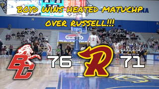 Russell vs Boyd County 🔥 16th Region Semifinal Battle | KHSAA Boys Tournament Highlights (3-9-2026)