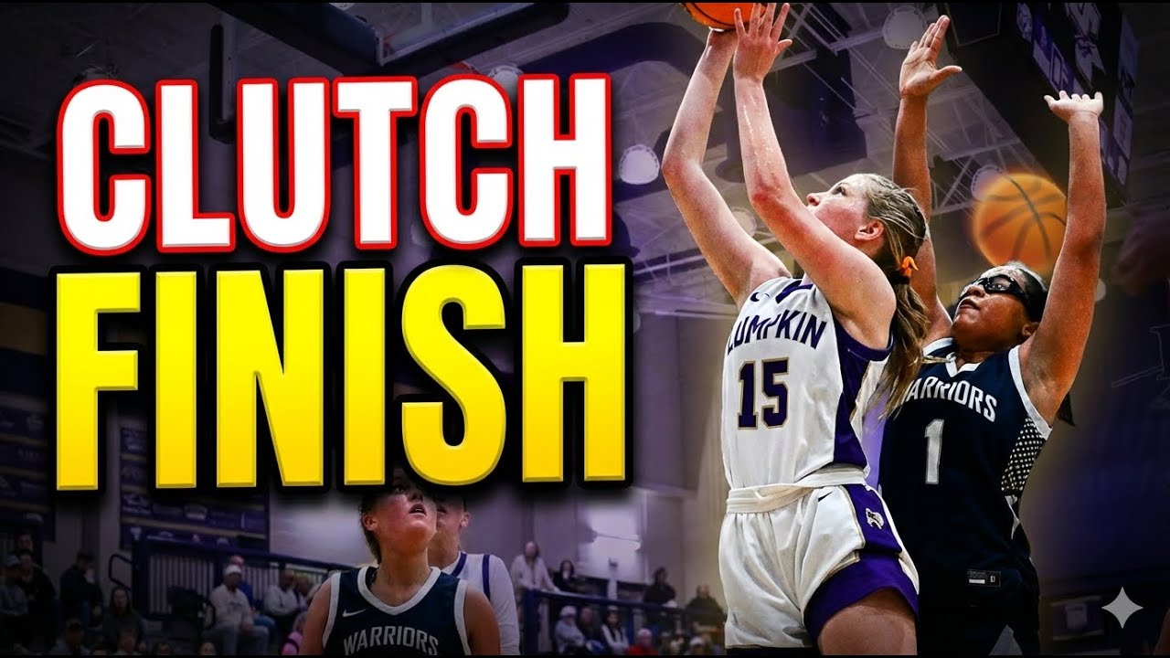 Last-Second Heroics! 😱 Zara Gosse Lifts White County Past Lumpkin County 40–39