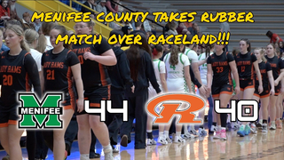Raceland vs Menifee County 🔥 Girls 16th Region Quarterfinal | KHSAA Tournament Highlights (3-3-2026)