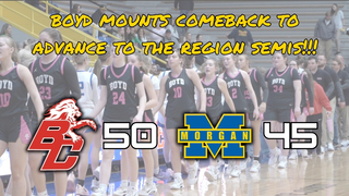 Morgan County vs Boyd County 🔥 Girls 16th Region Quarterfinal | KHSAA Tournament Highlights (3-2-2026)