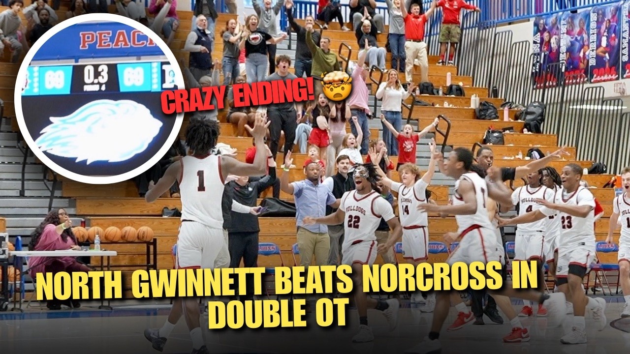 DOUBLE OT SHOCKER! 🚨 North Gwinnett STUNS Norcross With Buzzer-Beater for 3rd Place