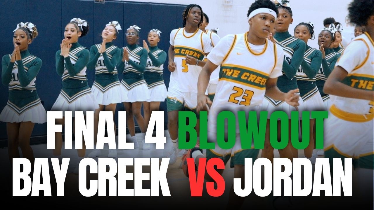 Statement Win! 🔥 Bay Creek Dominates Jordan Middle in Eastern Division Final Four