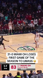 UMass takes down Miami Ohio in the first round of the MAC Championshi...