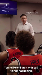 I think about this clip daily. #motivation #rickpitino #basketball #m...