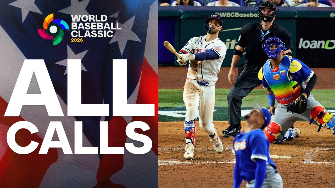 Bryce Harper Game-Tying Home Run 🇺🇸 | 2026 WBC Championship Calls