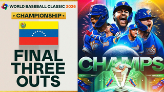 FINAL 3 OUTS: Team Venezuela is the 2026 World Baseball Classic CHAMPION! 🏆
