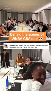 WNBPA All Smiles After Securing New CBA ??