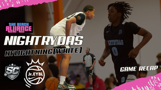Night Rydas DOMINATE NY Lightning (White) ? | 14U Jr EYBL Mercy Rule WIN