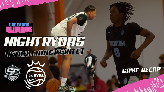 Night Rydas DOMINATE NY Lightning (White) 😳 | 14U Jr EYBL Mercy Rule WIN