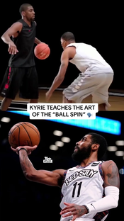 Kyrie Irving Teaches the PERFECT Ball Spin ??