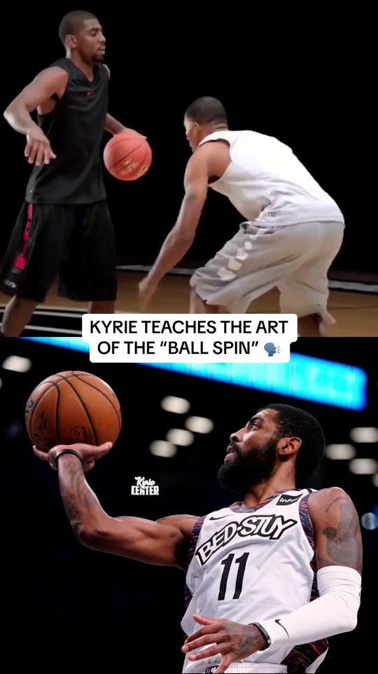 Kyrie Irving Teaches the PERFECT Ball Spin 🌀🏀