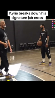 Kyrie Breaks Down His DEADLY Jab Cross ??
