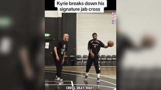 Kyrie Breaks Down His DEADLY Jab Cross ??