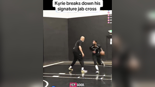 Kyrie Breaks Down His DEADLY Jab Cross ??