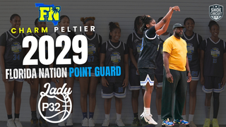 Charm Peltier (2029) is a TRUE Floor General ? | Florida Nation P32 Guard Dominates Both Ends