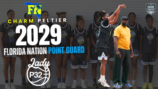 Charm Peltier (2029) is a TRUE Floor General 🔥 | Florida Nation P32 Guard Dominates Both Ends