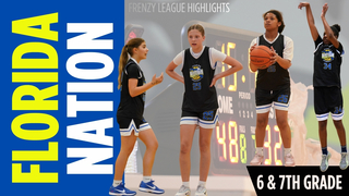 Coach Lauren Leads Florida Nation 6th and 7th Grade to Take Down Naples Thunder 48 to 32 Alyssa Pena Leads the Way