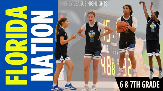 Coach Lauren Leads Florida Nation 6th and 7th Grade to Take Down Naples Thunder 48 to 32 Alyssa Pena Leads the Way