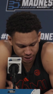 Miami’s Malik Reneau reflected on a special season with the Canes aft...