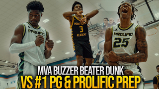 #1 PG Naz Anderson GOT GRINCHED at Chipotle Nationals? Buzzer Beater Dunk For GAME? Prolific VS MVA