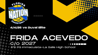 frida acevedo class of 2027 Game Clips vs Duval