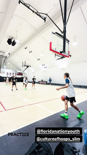 Florida Nation Basketball 5 grade practice