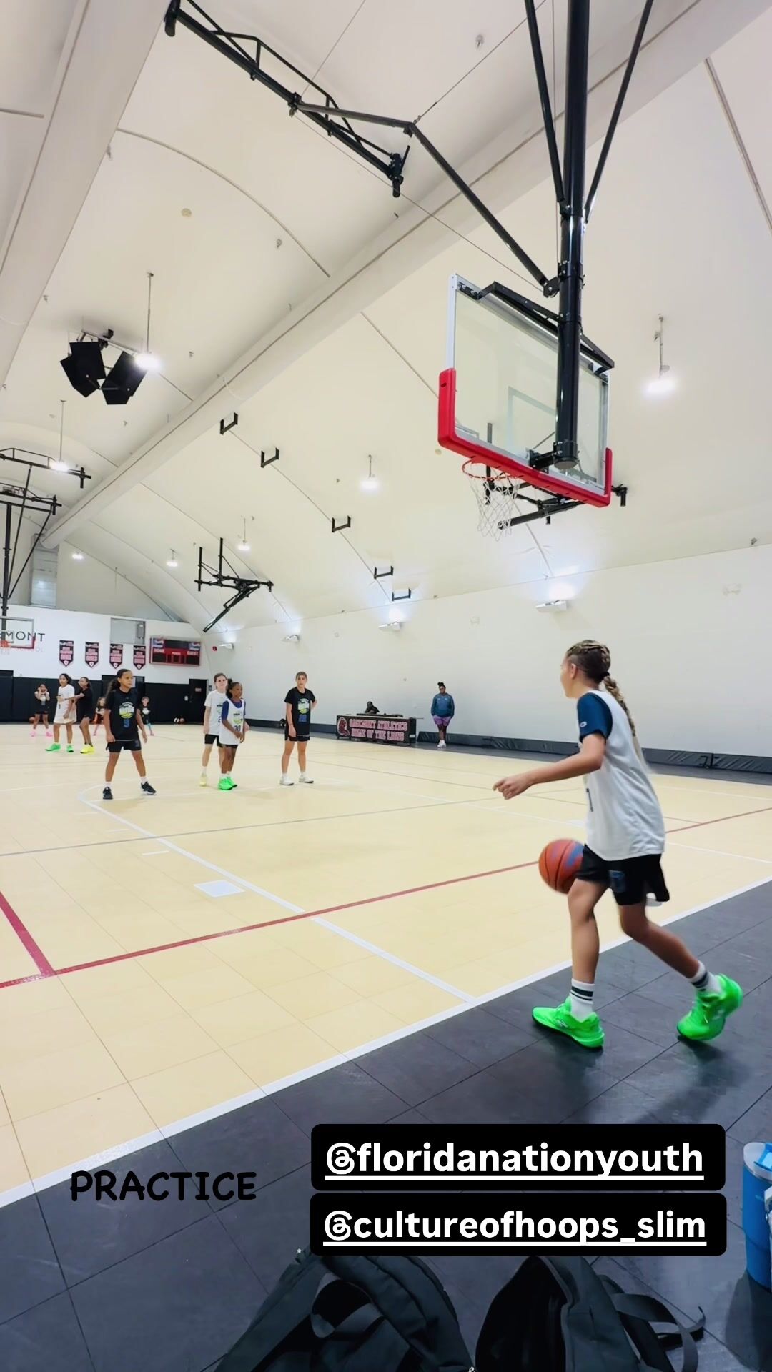 Florida Nation Basketball 5 grade practice