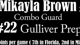 Junior Year Highlight- Mikayla Brown