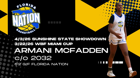 Armani McFadden Highlights | 6'2 G/F Florida Nation Basketball | Class of 2032