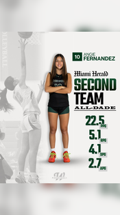 Angie Fernandez: 2025-26 All-Dade Second Team
