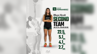 Angie Fernandez: 2025-26 All-Dade Second Team