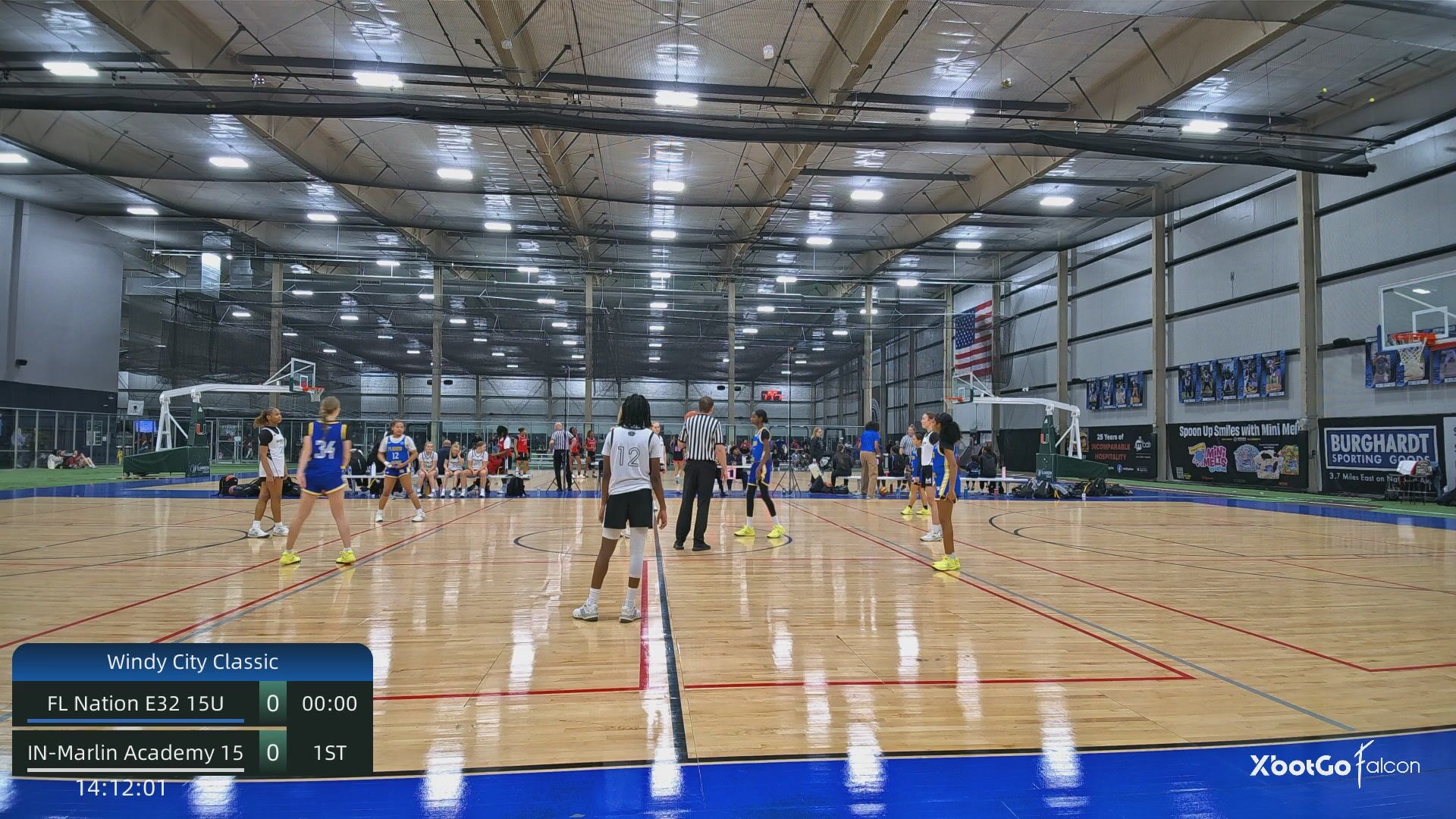 Florida Nation E32 15U VS IN-Marlin Academy 15U E32