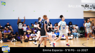 Emma Esparza 2027 PG | Sunshine State Showdown & WBF Miami Cup Highlights | Florida Nation