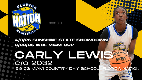 Carly Lewis (C/O 2032) | Florida Nation Basketball Season Highlights | Miami Country Day CG