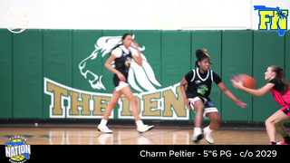 Charm Peltier (C/O 2029) | Florida Nation Basketball Season Highlights | 2029 PG